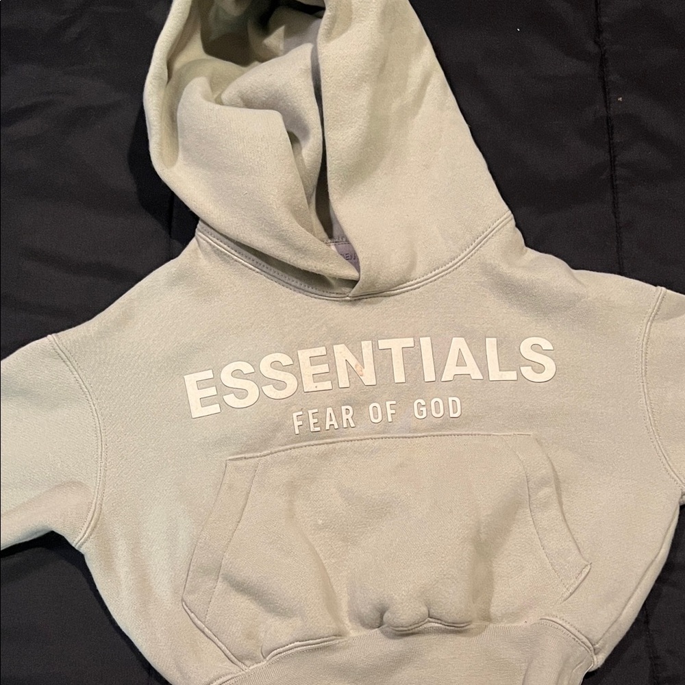 Fear of God Essentials Light Gray Pullover